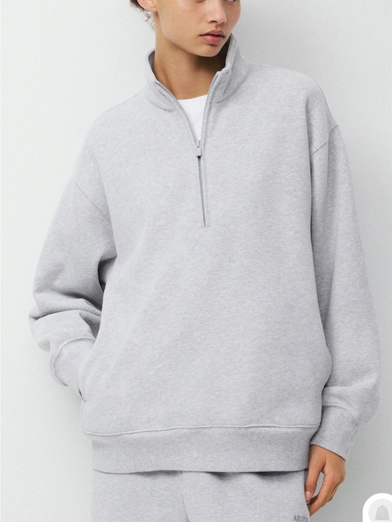 Aritzia Tops - Aritizia Boyfriend Fit Cozy SweatFleece 1/2 Zip
